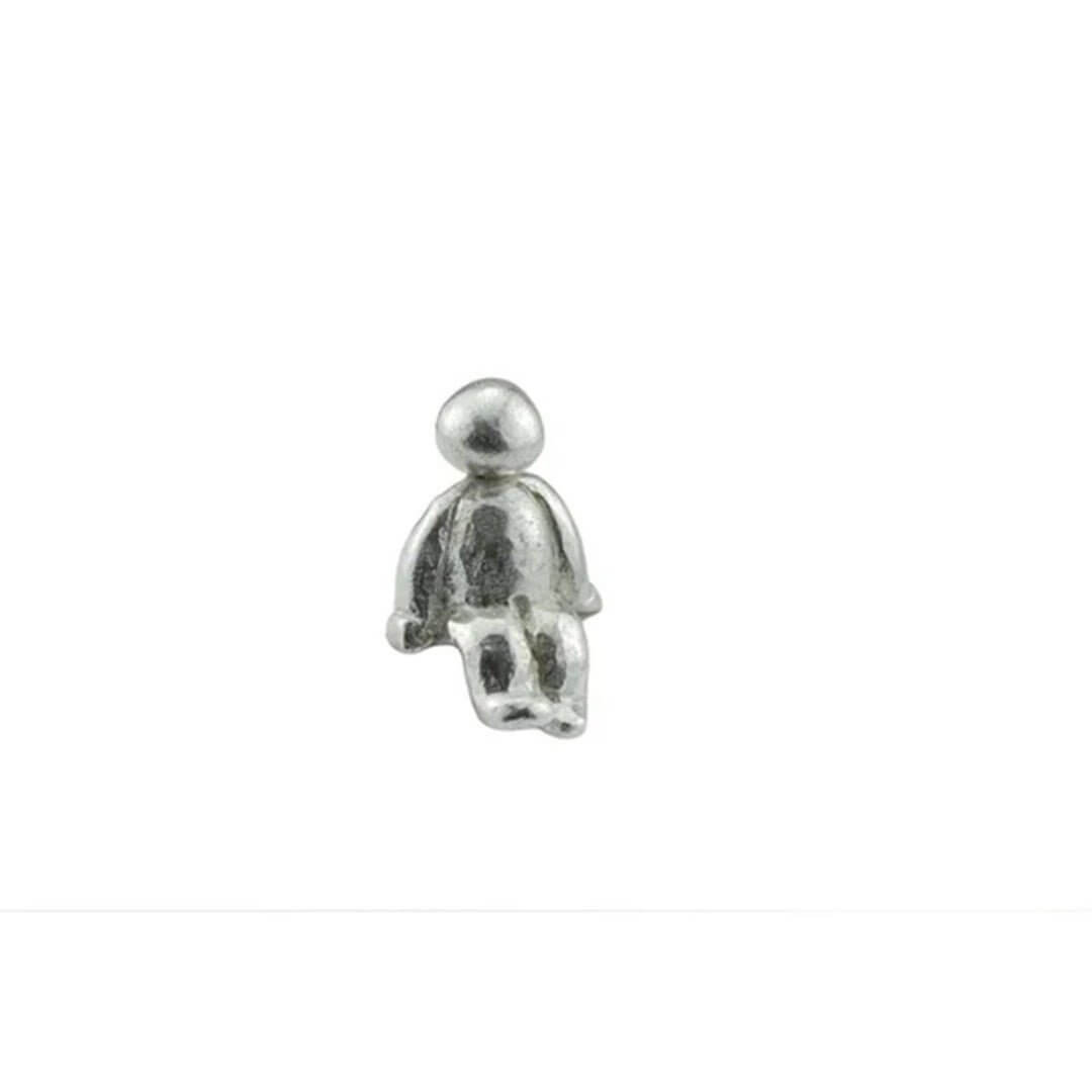 Familienskulptur Einheit Silber