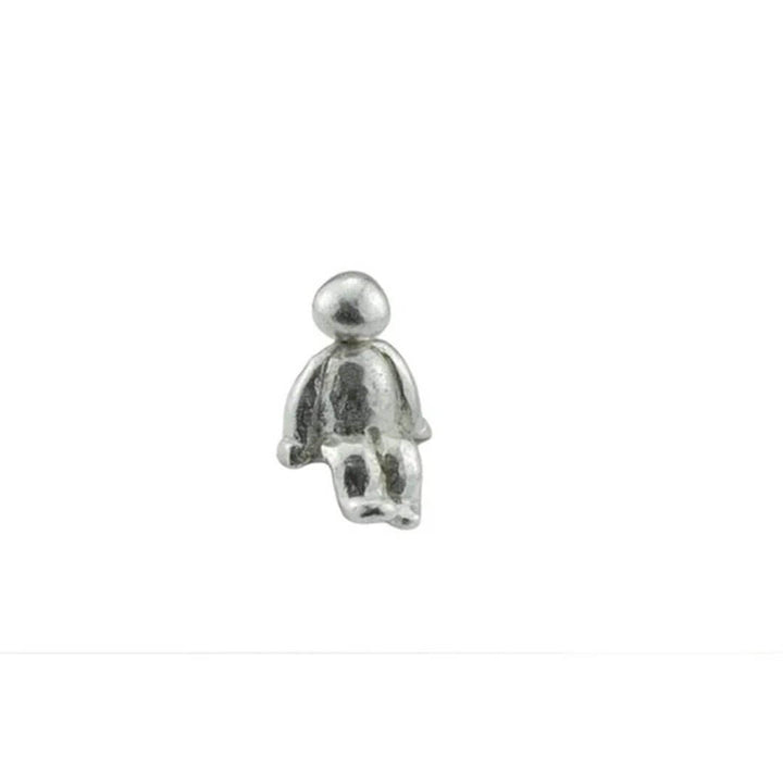 Familienskulptur Einheit Silber