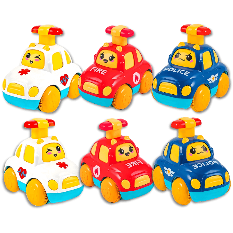 Kinderautos Set - Lernspaß Action