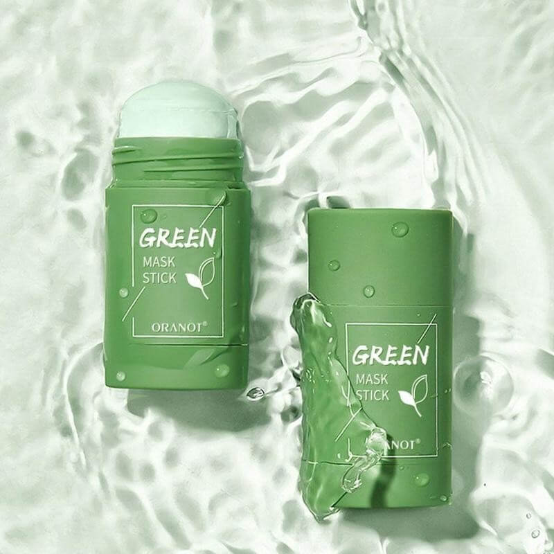 Grüner Tee Maske für strahlende Haut