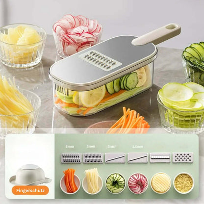 Coupe-légumes universel 6 en 1 - assistant de cuisine