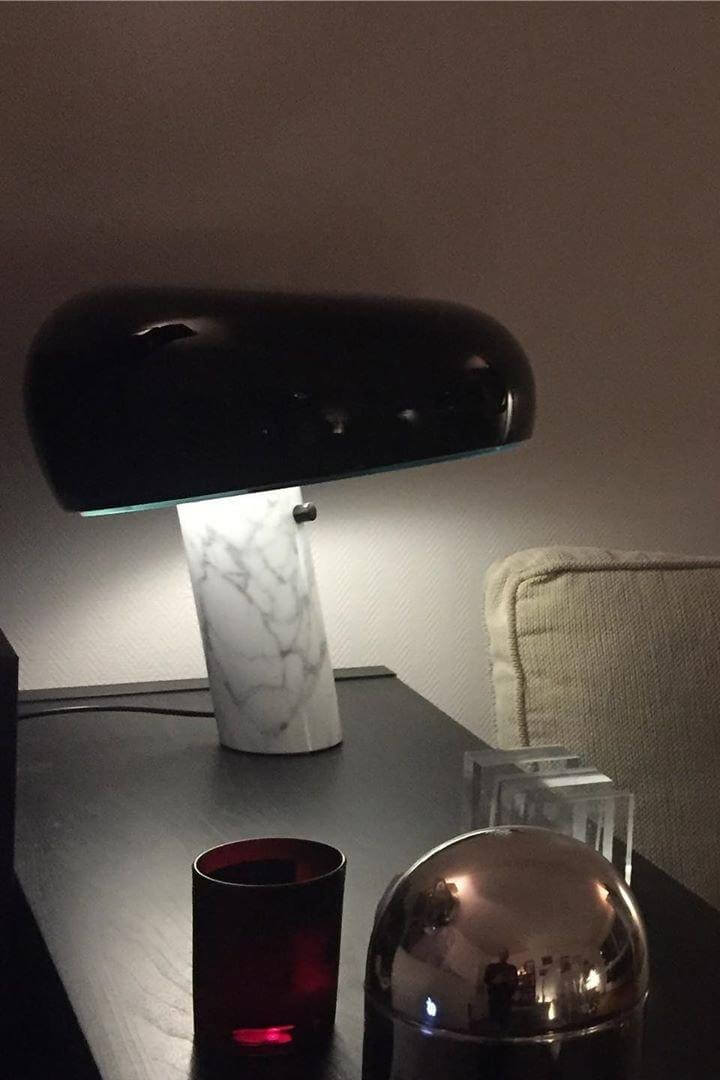 Designer Marmor Tischlampe