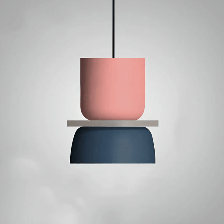 Bunte LED Pendelleuchte Macaron Design