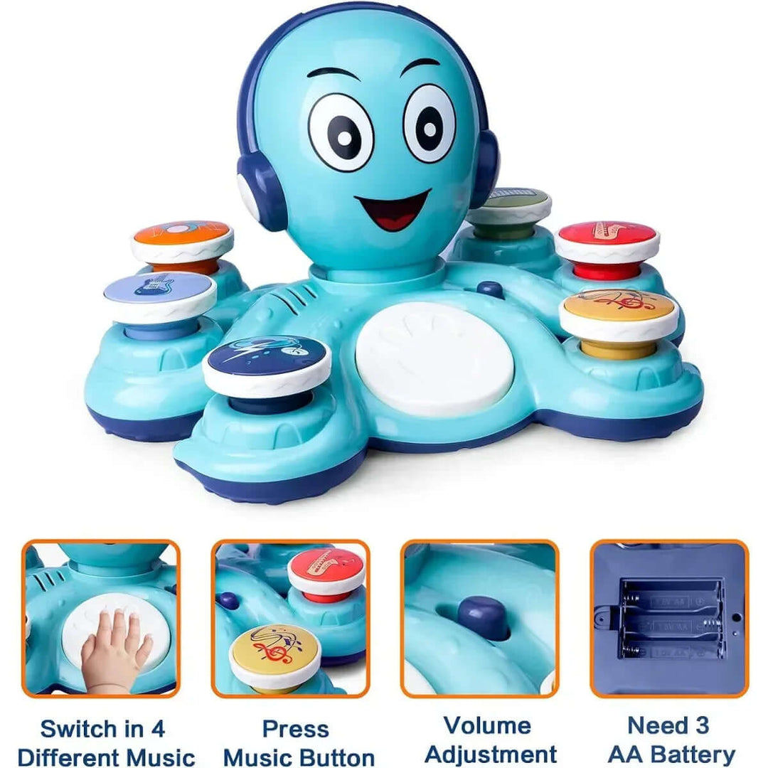 Musicalischer Oktopus für Kinder - Musik, Tanz & Spaß