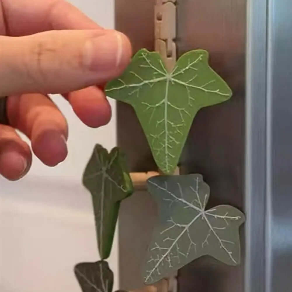Aimant de réfrigérateur motif lierre - décoratif et pratique