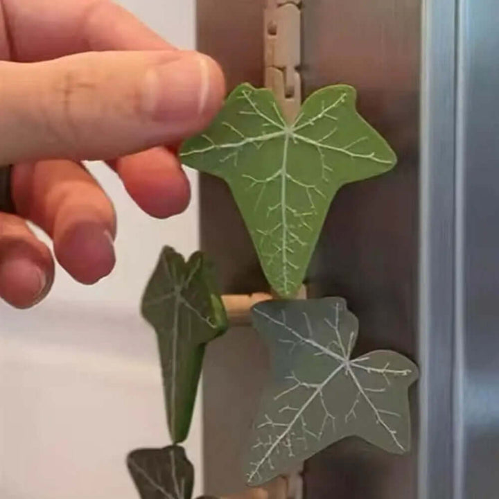 Aimant de réfrigérateur motif lierre - décoratif et pratique