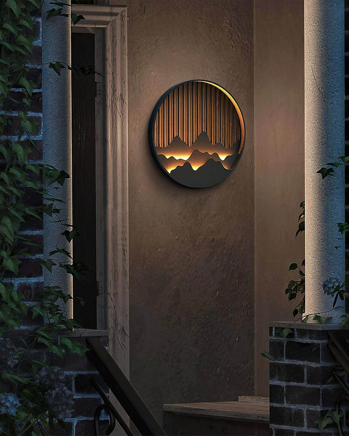 Applique murale LED d'extérieur, étanche, design moderne