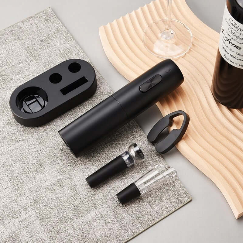 Elektrischer Weinöffner mit Zubehör