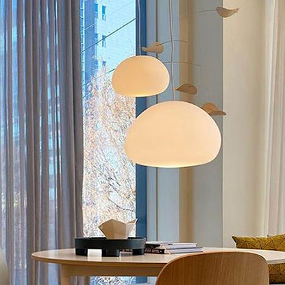 Moderne Glas-Pendelleuchte