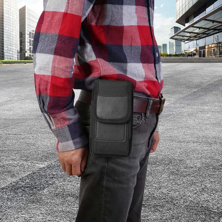 Sac ceinture pour téléphone portable avec compartiment pour cartes