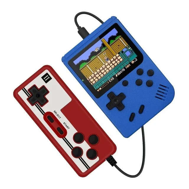 Retro-Konsole mit 400 Spielen - Handheld Spielautomat