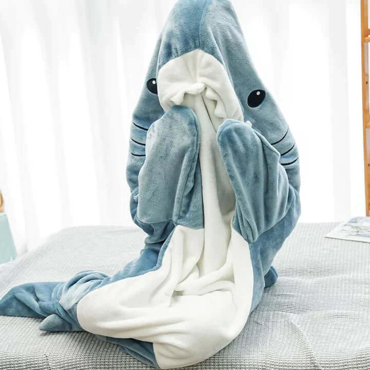 Superweicher Haifisch-Einteiler für Gemütlichkeit