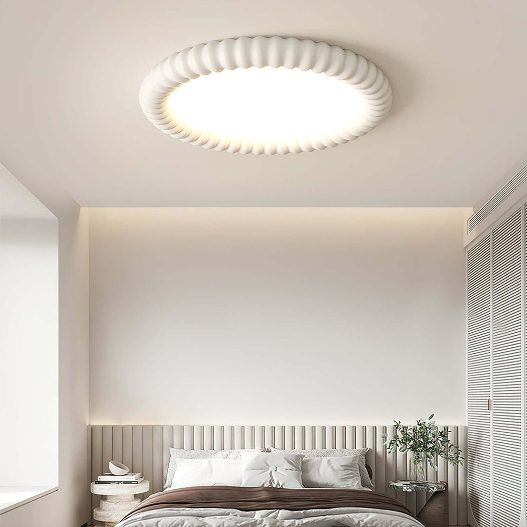 Plafonnier LED moderne - design ondulé