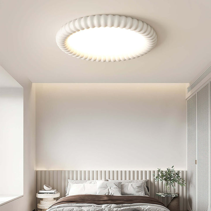 Plafonnier LED moderne - design ondulé