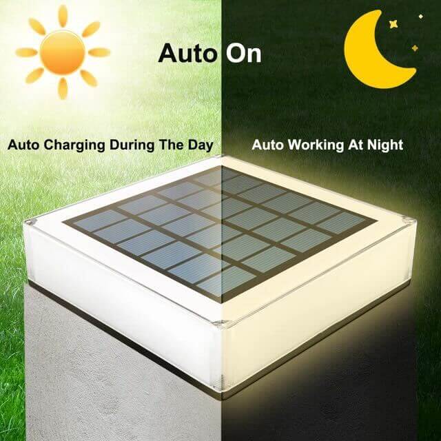 Solar Aussenleuchte, LED, Wasserdicht