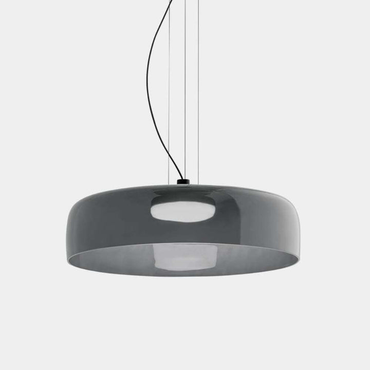 Elegante Glas-Pendelleuchte mit LED