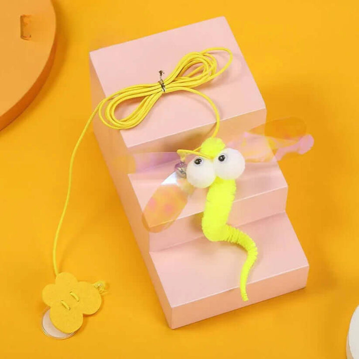 Jouet interactif suspendu pour chat