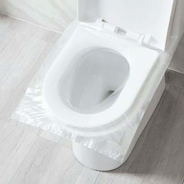 Hygienische Einweg-Toilettensitzauflagen