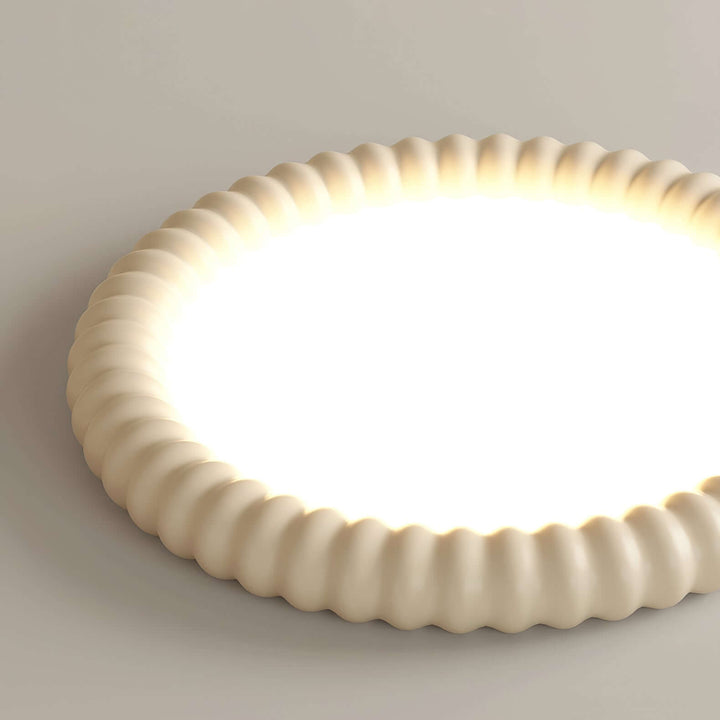 Plafonnier LED moderne - design ondulé