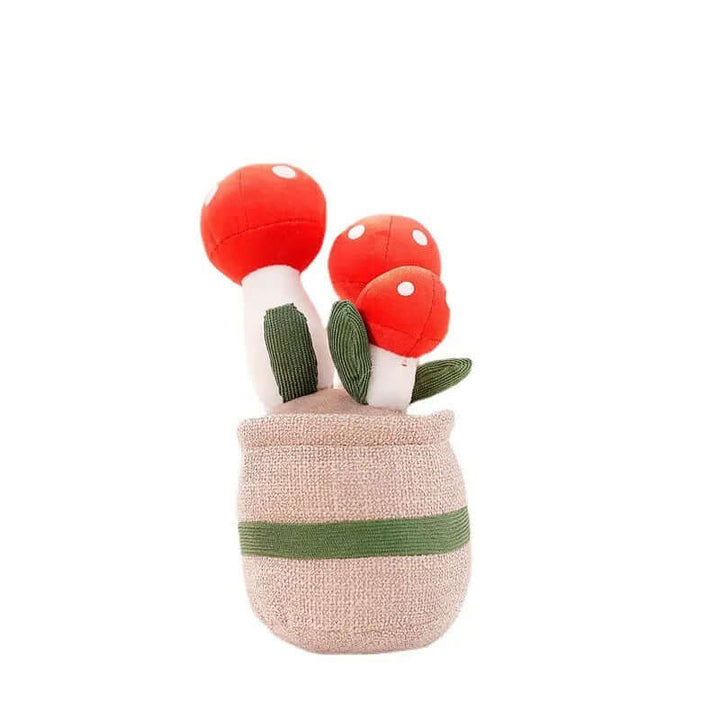 Peluche fleur câline - compagnon d'oreiller doux