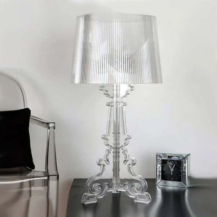 Verstellbare Acryl Tischlampe Barock Design
