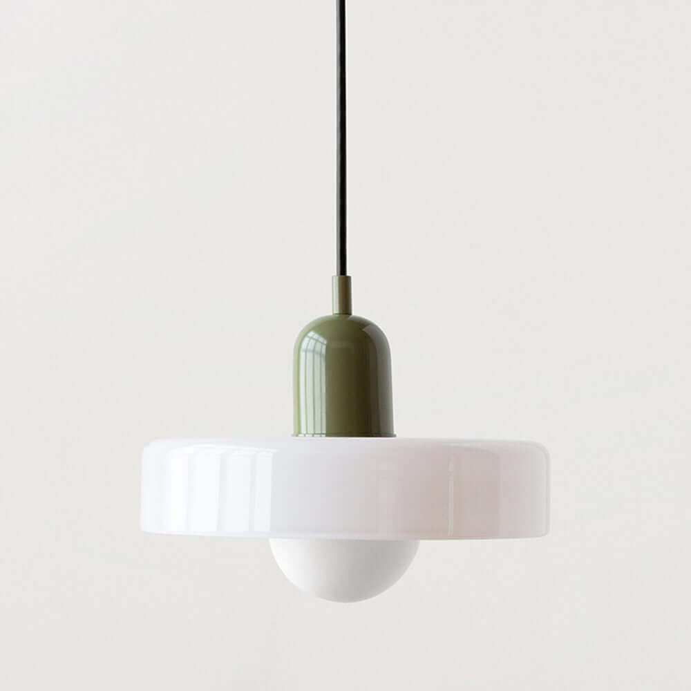 Bunte Glas-Hängelampe - Modernes Design