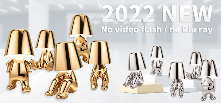 Moderne LED Tischleuchte Pilz Design