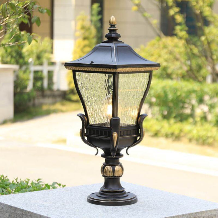 Wasserdichte LED Außenlaterne mit Aluminiumgehäuse