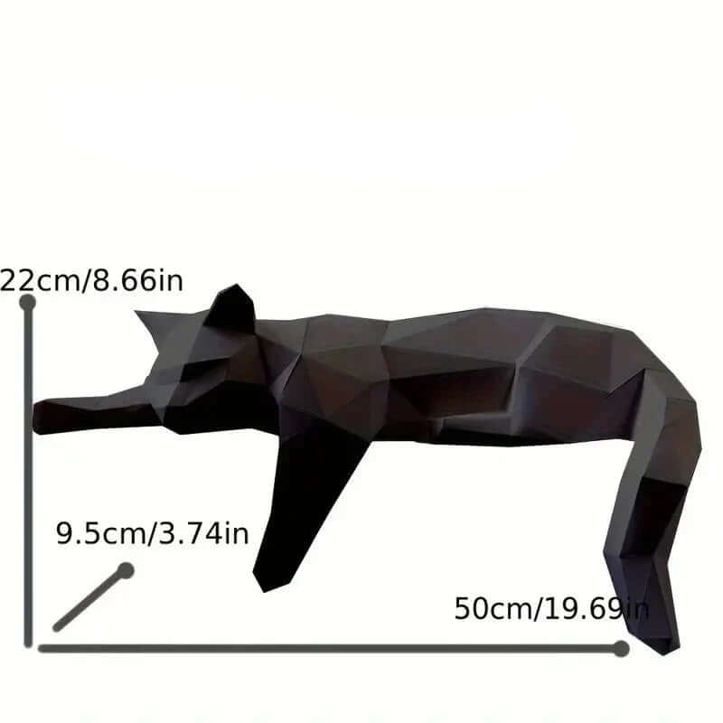 Moderne Katzenfigur Luna – Skulptur Deko Figur