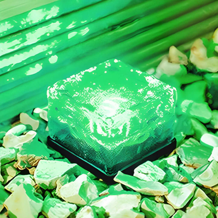 Lampe solaire, carrée