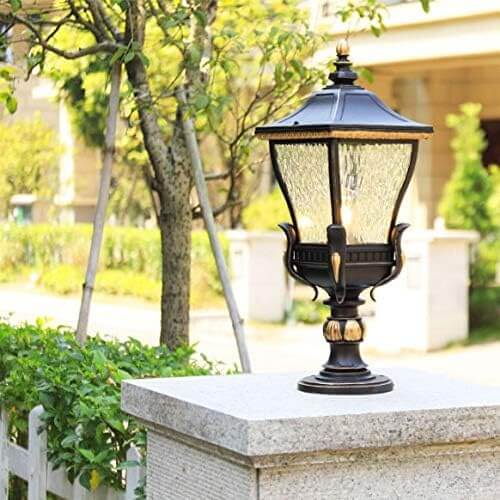 Wasserdichte LED Außenlaterne mit Aluminiumgehäuse