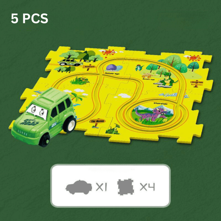 Kinder-Rennspielzeug: Kreativ-Puzzle