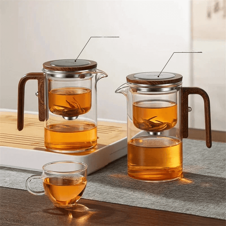 Glas-Teekanne mit Filter - 520/720ml