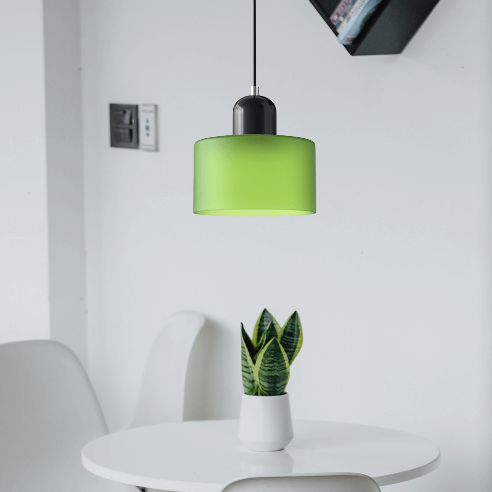 Bauhaus Glaspendelleuchte Modern