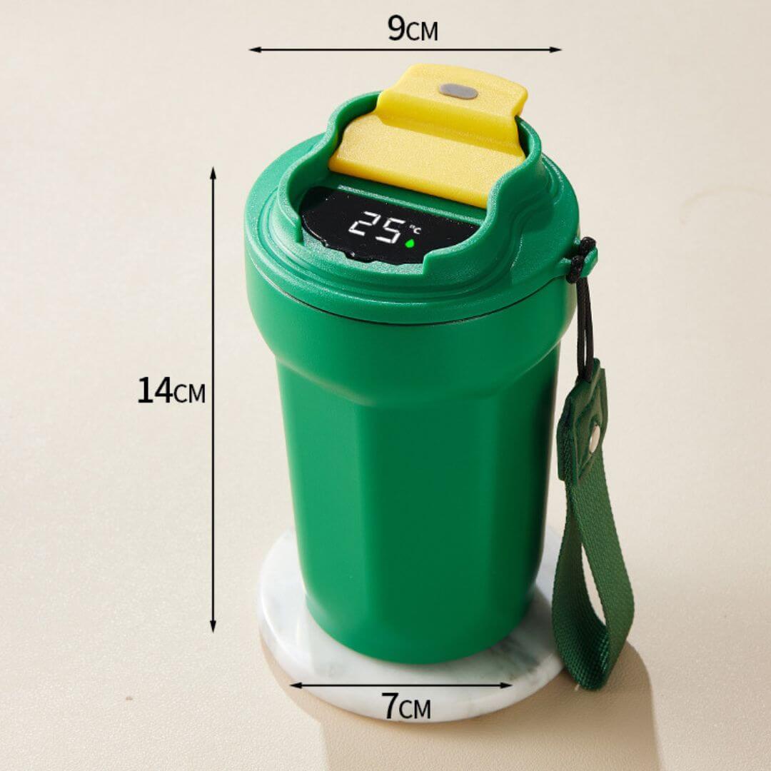 Mug isotherme 450 ml avec affichage LED de la température