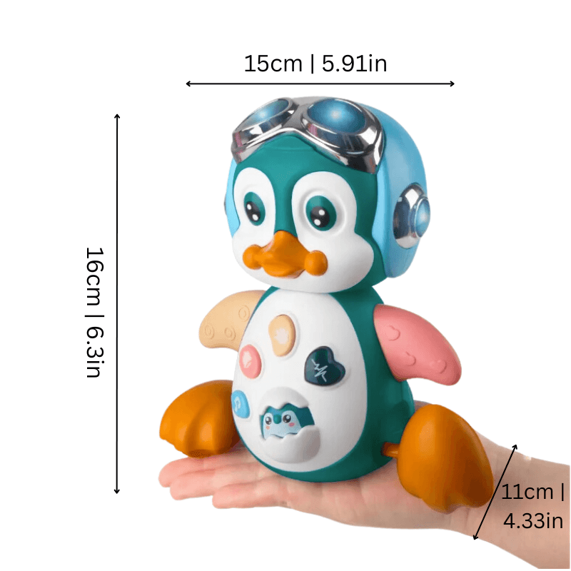 Musikalischer Pinguin mit Lichtshow - Babyspielzeug