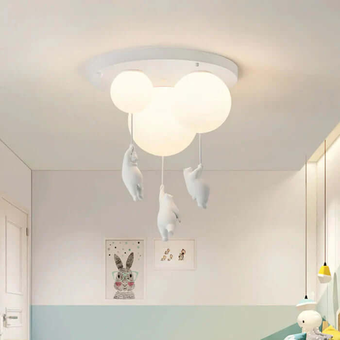 Kinderzimmer Deckenleuchte Bär & Ballon