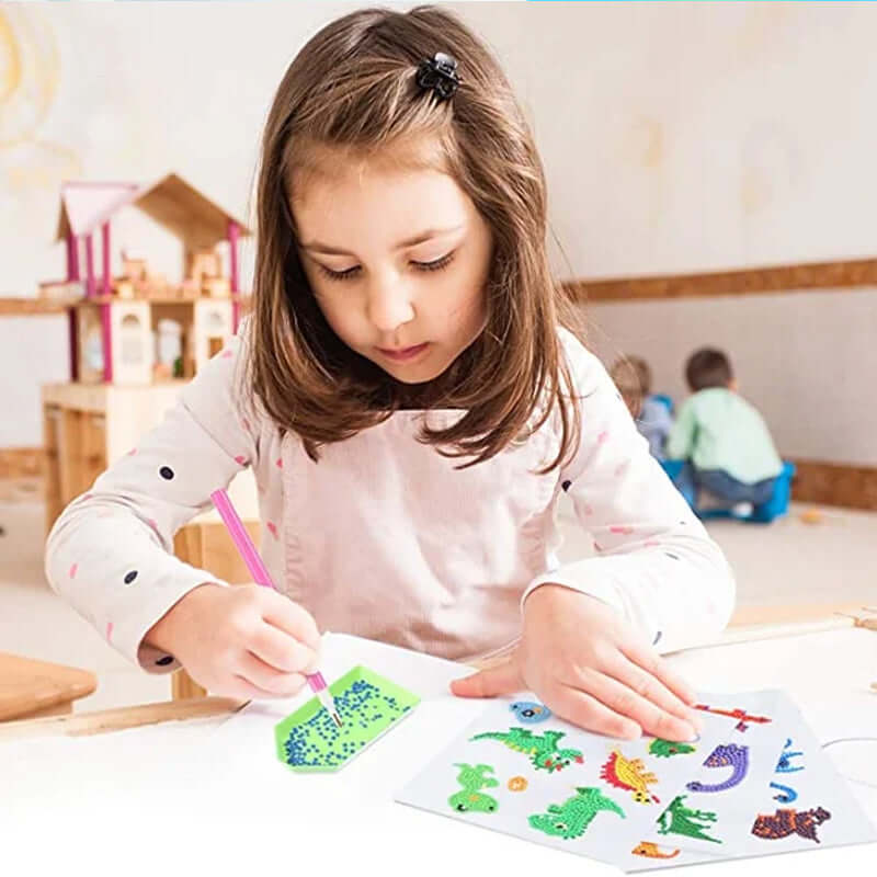Kinder-Diamant-Sticker Set - Glitzernde Bastel-Steine