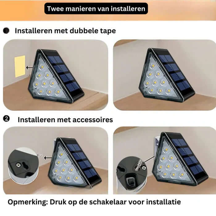LED Solar Treppenbeleuchtung Außen