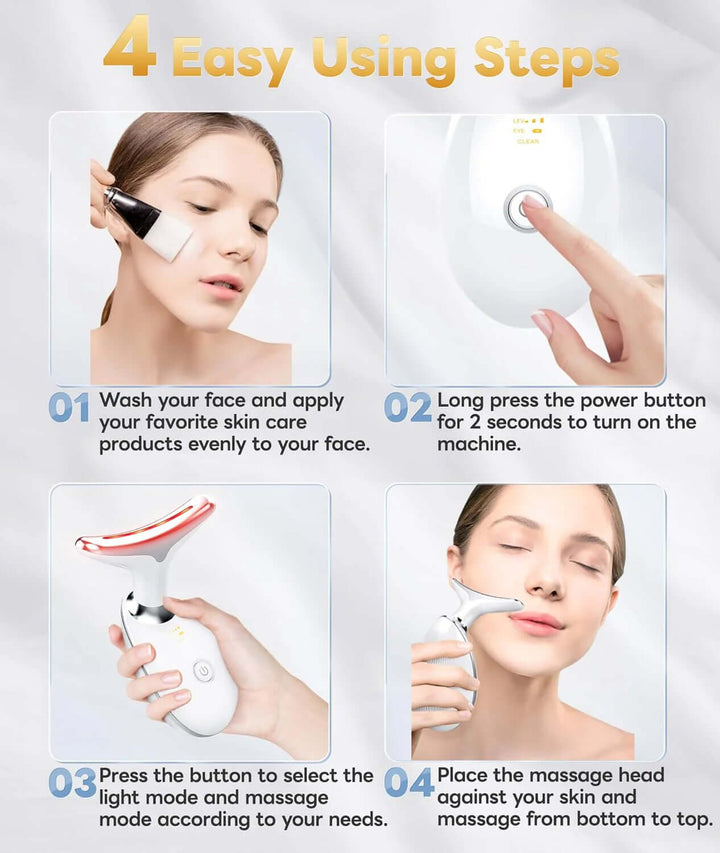 Masque LED 7 couleurs - anti-âge et soin de la peau