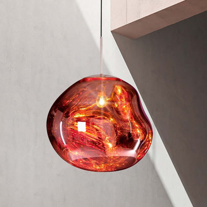 Suspension moderne en verre - éclairage de plafond