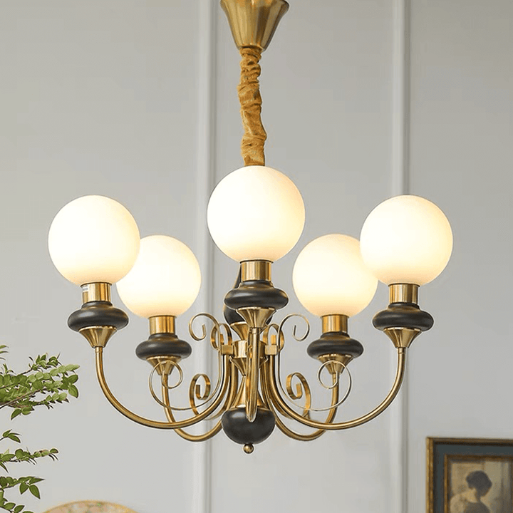 Lustre en onyx - Design moderne