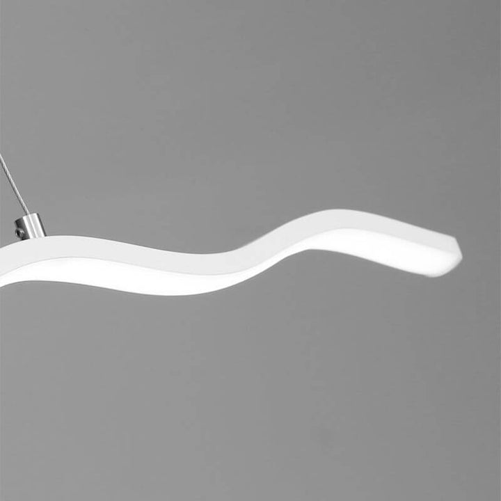 Moderne LED-Pendelleuchte Wellen-Design