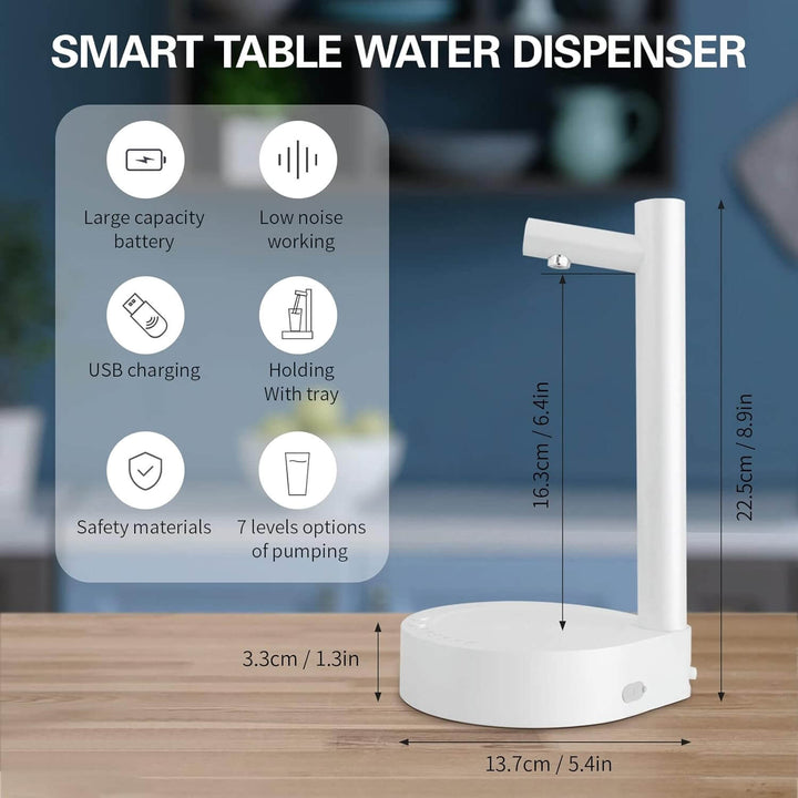 Tragbarer Wasserzapfer für Bett & Schreibtisch