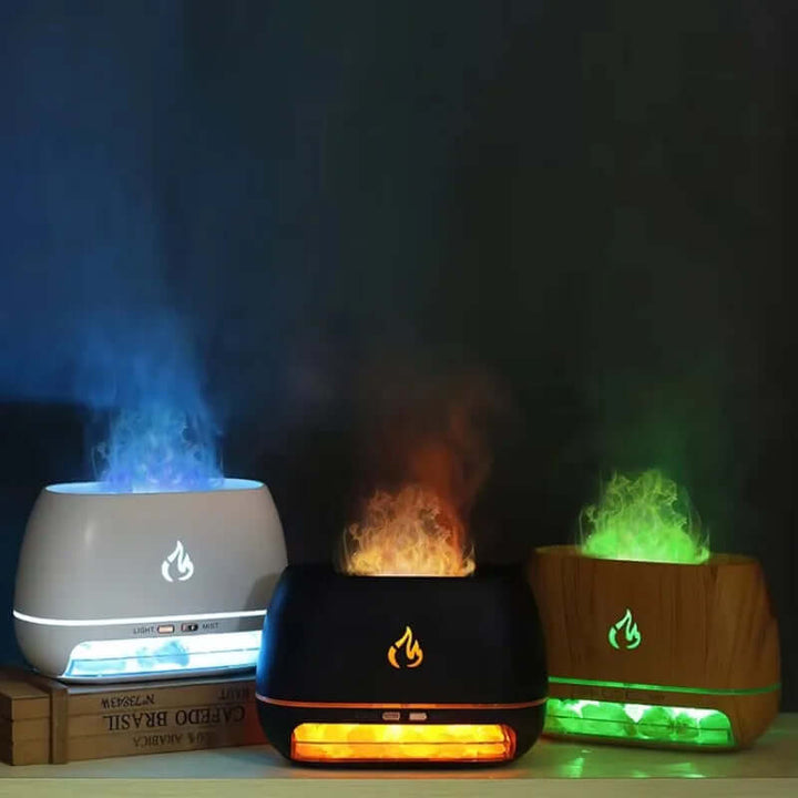 Himalaya-Salz Diffuser mit Stimmungslicht