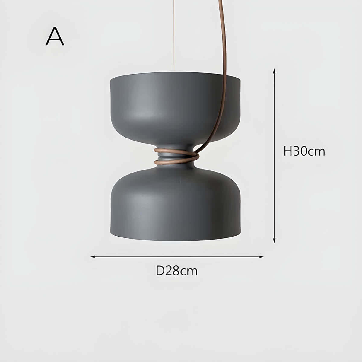 Geometrische LED Pendelleuchte Modernes Design