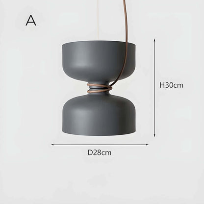 Geometrische LED Pendelleuchte Modernes Design