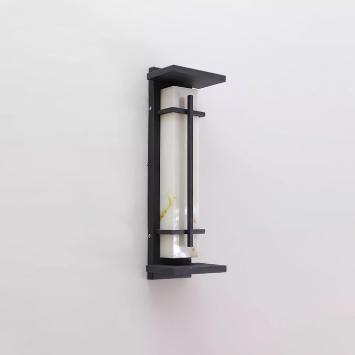 Quadratische LED-Außenwandleuchte
