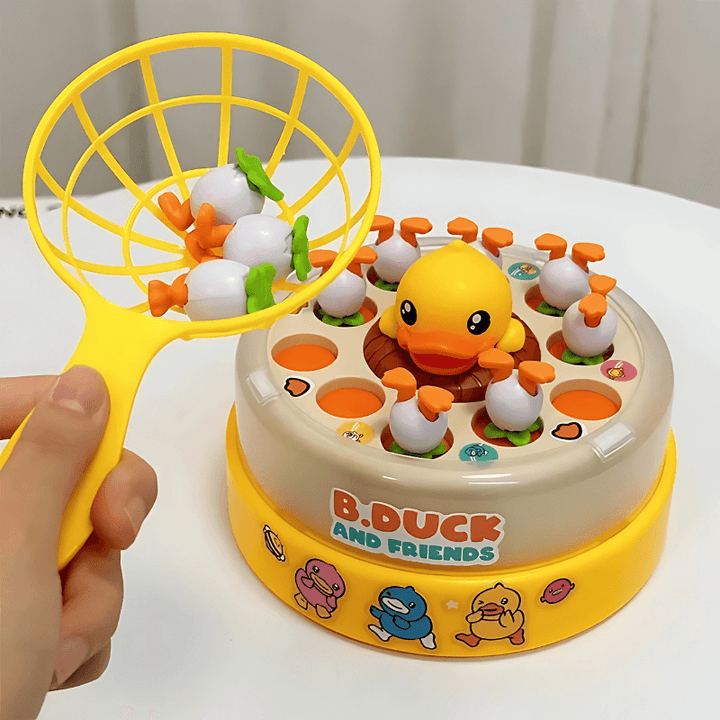 Hüpfendes Entenspiel - Kinder-Spielzeug für Feinmotorik