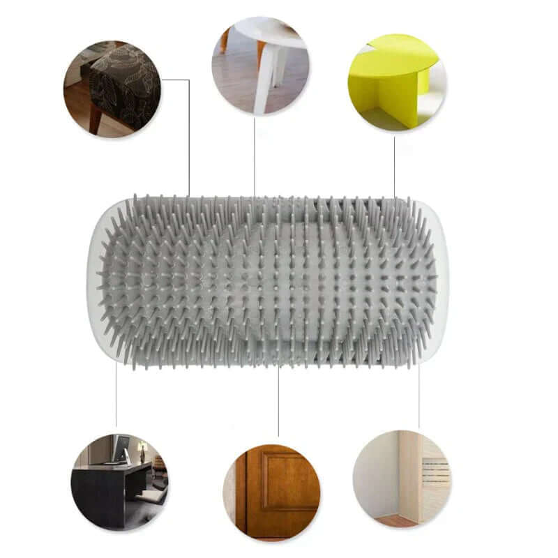 Brosse d'auto-toilettage pour chat pour le coin